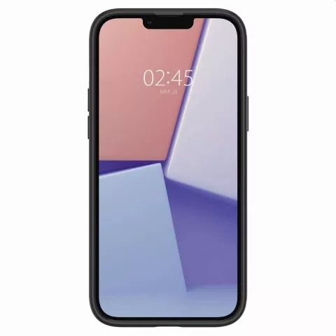 Spigen Ultra Hybrid Case Kompatibel mit iPhone 14 - Mattschwarz