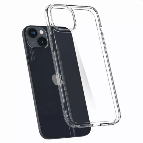 Spigen Ultra Hybrid Case Cover f&uuml;r iPhone 14 Plus - Kristallklar