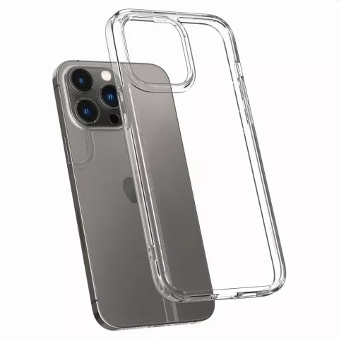 Spigen Ultra Hybrid Case Cover f&uuml;r iPhone 14 Pro Max - Kristallklar