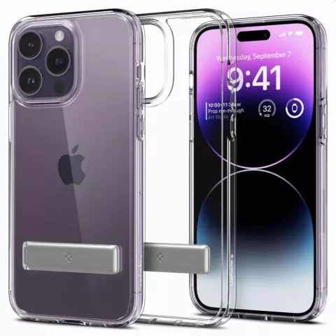 Spigen Ultra Hybrid Case S H&uuml;lle f&uuml;r iPhone 14 Pro - transparent