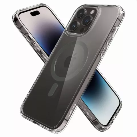 Spigen Ultra Hybrid Mag Case H&uuml;lle f&uuml;r iPhone 14 Pro - Graphit
