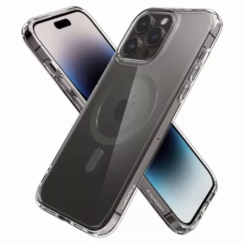 Spigen Ultra Hybrid Mag Case Kompatibel mit iPhone 14 Pro - Graphit