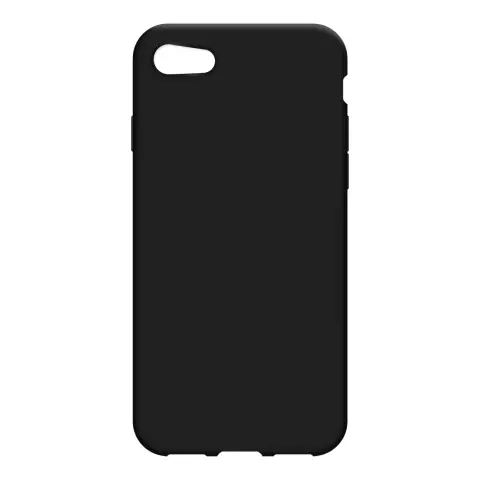 Just in Case Weiche TPU-H&uuml;lle Kompatibel mit iPhone SE 2020 und iPhone SE 2022 - Schwarz