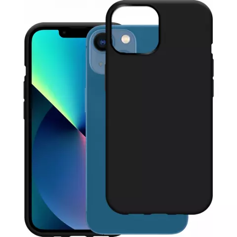 Just in Case Soft TPU Case mit Kordel f&uuml;r iPhone 13 mini - schwarz