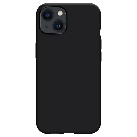 Just in Case Soft TPU Case mit Kordel f&uuml;r iPhone 13 - schwarz