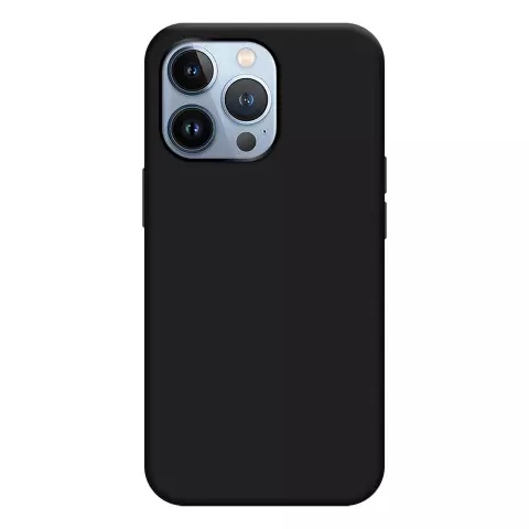 Just in Case Weiche TPU-H&uuml;lle mit Kordel Kompatibel mit iPhone 13 Pro - Schwarz