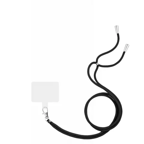Just in Case Weiche TPU-H&uuml;lle mit Kordel Kompatibel mit iPhone 13 Pro Max - Schwarz