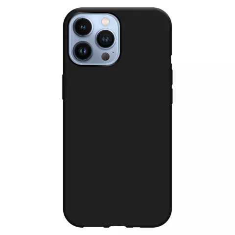 Just in Case Soft TPU Case mit Kordel f&uuml;r iPhone 13 Pro Max - schwarz