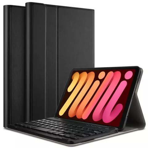 Just in Case Slimline Keyboard Cover QWERTZ-H&uuml;lle f&uuml;r iPad mini 6 - schwarz