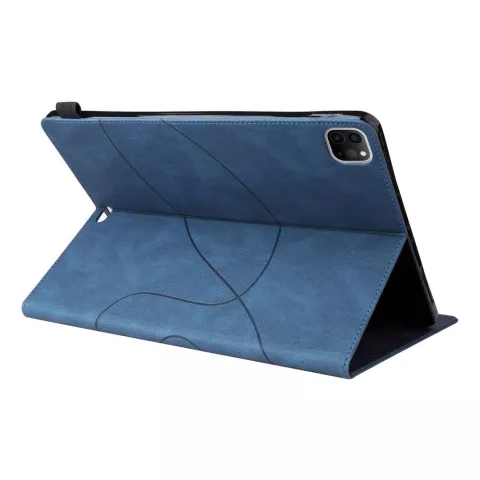 Just in Case Business Book Case Cover f&uuml;r iPad Air 4 2020 &amp; iPad Air 5 2022 - Blau