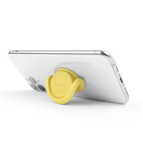 Vonm&uuml;hlen Backflip Phone Grip St&auml;nder und Halter Signature Handy Griff - Gelb