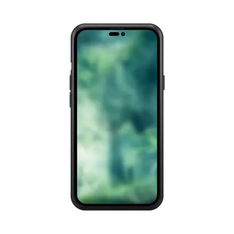 Xqisit NP Silikonh&uuml;lle Anti Bac H&uuml;lle Kompatibel mit iPhone 14 Pro - Schwarz