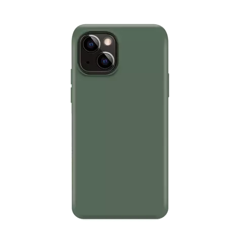 Xqisit NP Silikonh&uuml;lle Anti Bac H&uuml;lle Kompatibel mit iPhone 14 - Gr&uuml;n