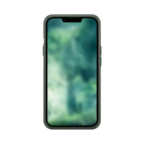 Xqisit NP Silikonh&uuml;lle Anti Bac H&uuml;lle Kompatibel mit iPhone 14 - Gr&uuml;n