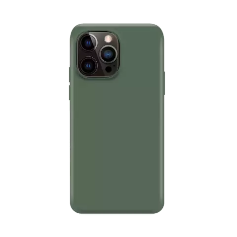 Xqisit NP Silikonh&uuml;lle Anti Bac H&uuml;lle Kompatibel mit iPhone 14 Pro - Gr&uuml;n