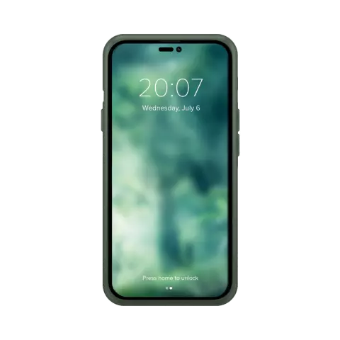 Xqisit NP Silikonh&uuml;lle Anti Bac H&uuml;lle Kompatibel mit iPhone 14 Pro Max - Gr&uuml;n