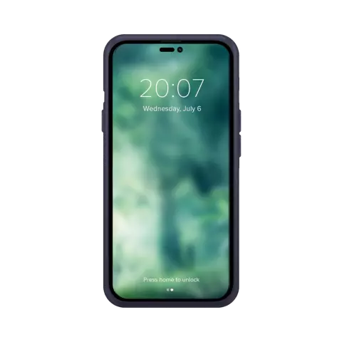 Xqisit NP Silikonh&uuml;lle Anti Bac H&uuml;lle Kompatibel mit iPhone 14 Pro - Blau