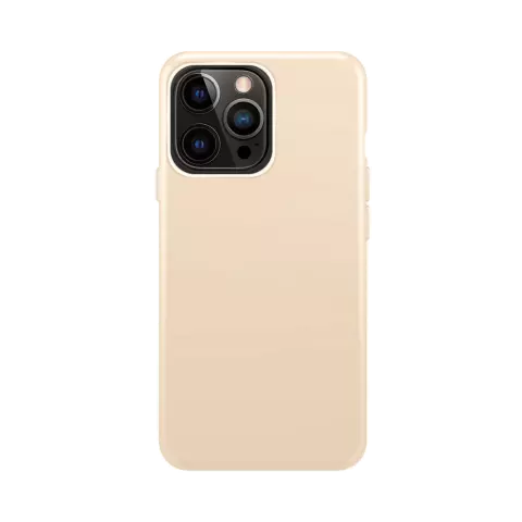 Xqisit NP Silikonh&uuml;lle Anti Bac H&uuml;lle f&uuml;r iPhone 14 Pro - Sand