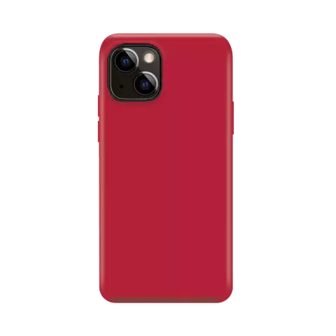Xqisit NP Silikonh&uuml;lle Anti Bac H&uuml;lle Kompatibel mit iPhone 14 - Rot