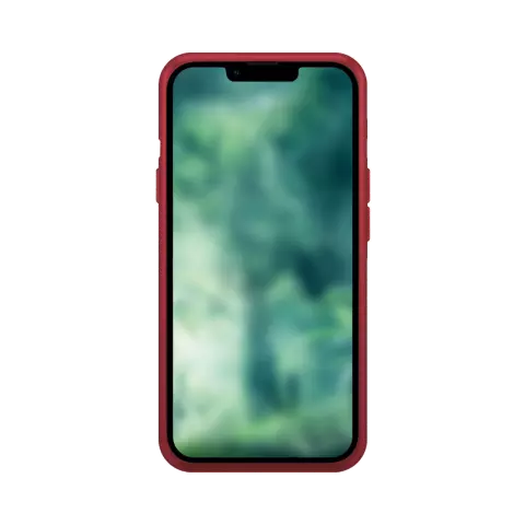 Xqisit NP Silikonh&uuml;lle Anti Bac H&uuml;lle Kompatibel mit iPhone 14 - Rot
