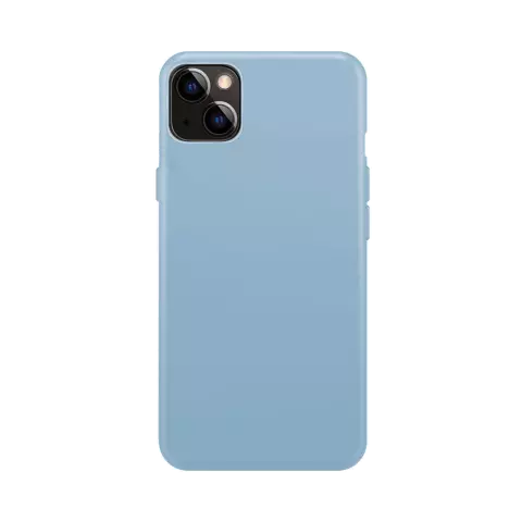 Xqisit NP Silikonh&uuml;lle Anti Bac H&uuml;lle Kompatibel mit iPhone 14 - Hellblau