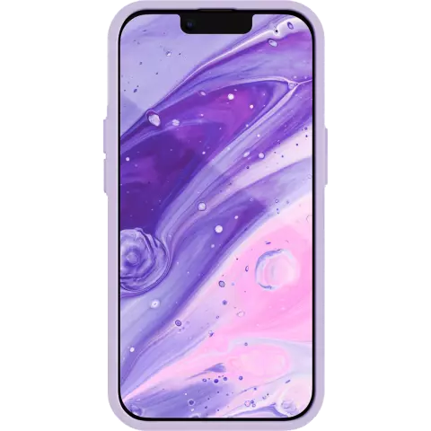 Laut Huex Protect H&uuml;lle Kompatibel mit iPhone 14 Plus - Hellviolett
