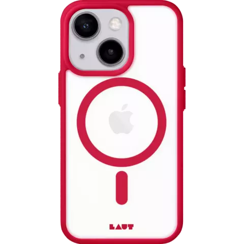 Laut Huex Protect H&uuml;lle Kompatibel mit iPhone 14 Plus - Rot
