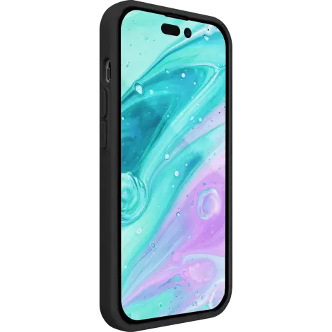 Laut Huex Protect H&uuml;lle Kompatibel mit iPhone 14 Pro Max - Schwarz