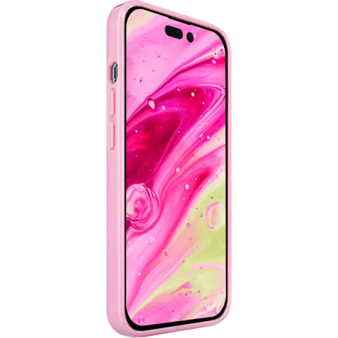 Laut Huex Reflect H&uuml;lle Kompatibel mit iPhone 14 Pro Max - Pink