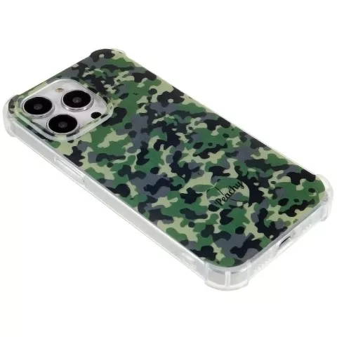 Army Camouflage Survivor TPU-H&uuml;lle f&uuml;r iPhone 13 Pro Max - Armeegr&uuml;n