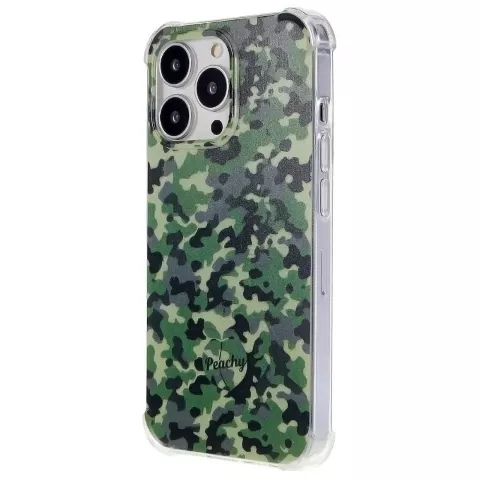 Army Camouflage Survivor TPU-H&uuml;lle f&uuml;r iPhone 13 Pro - Armeegr&uuml;n