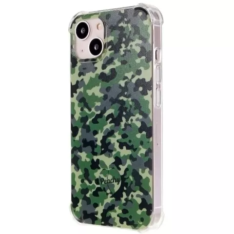 Army Camouflage Survivor TPU-H&uuml;lle f&uuml;r iPhone 13 - Armeegr&uuml;n