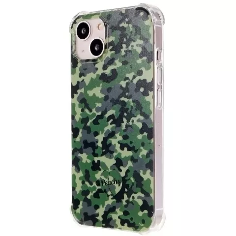 Army Camouflage Survivor TPU-H&uuml;lle f&uuml;r iPhone 13 mini - Armeegr&uuml;n