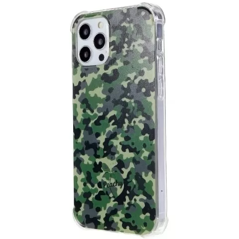 Army Camouflage Survivor TPU-H&uuml;lle f&uuml;r iPhone 12 Pro Max - Armeegr&uuml;n