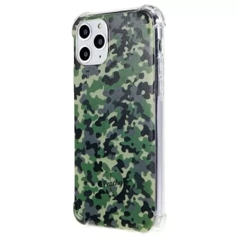 Army Camouflage Survivor TPU-H&uuml;lle f&uuml;r iPhone 11 Pro Max - Armeegr&uuml;n