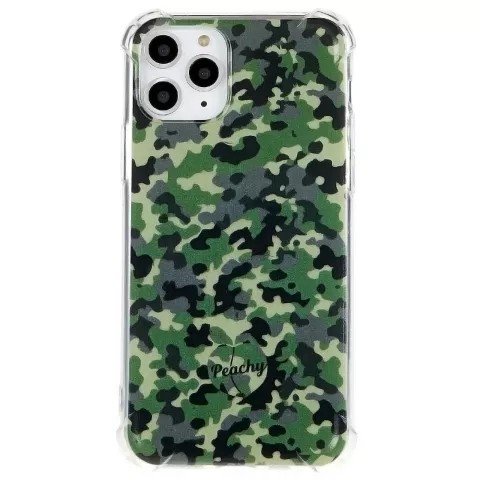 Army Camouflage Survivor TPU-H&uuml;lle f&uuml;r iPhone 11 Pro - Armeegr&uuml;n