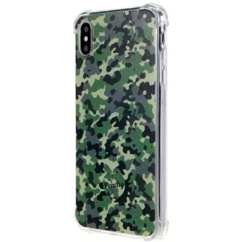 Army Camouflage Survivor TPU-H&uuml;lle f&uuml;r iPhone XS Max - Armeegr&uuml;n