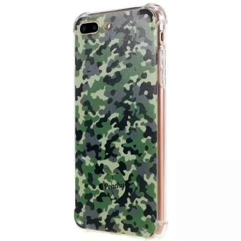 Army Camouflage Survivor TPU-H&uuml;lle f&uuml;r iPhone 7 Plus und 8 Plus - Armeegr&uuml;n