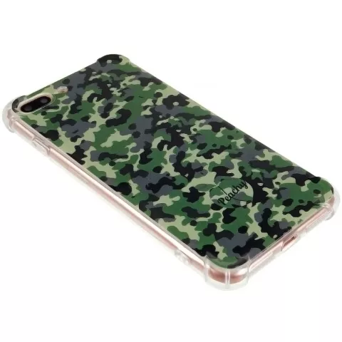 Army Camouflage Survivor TPU-H&uuml;lle f&uuml;r iPhone 7 Plus und 8 Plus - Armeegr&uuml;n