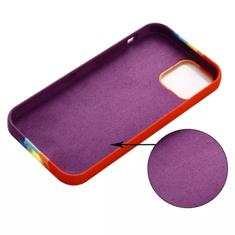 Rainbow Pride Silikonh&uuml;lle f&uuml;r iPhone 13 Pro - Pastell