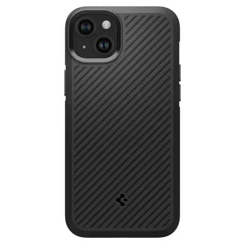 Spigen Core Armor H&uuml;lle Kompatibel mit iPhone 15 - Schwarz