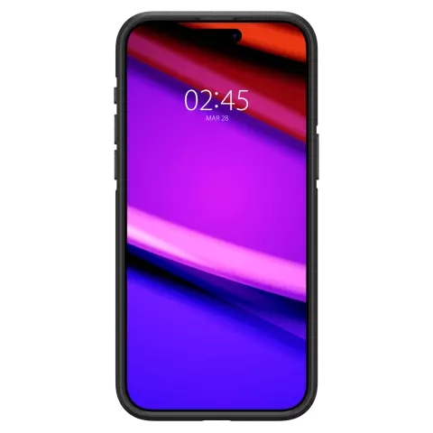 Spigen Core Armor H&uuml;lle Kompatibel mit iPhone 15 Pro - Schwarz