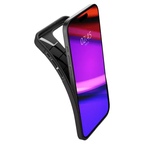 Spigen Core Armor H&uuml;lle Kompatibel mit iPhone 15 Pro - Schwarz