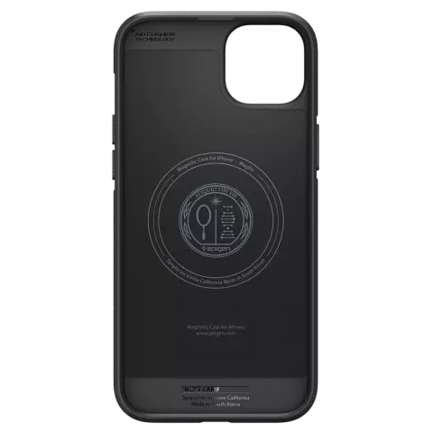 Spigen Core Armor MagFit H&uuml;lle Kompatibel mit iPhone 15 - Schwarz
