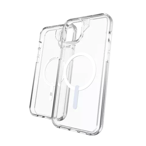 ZAGG Crystal Palace Snap Case Kompatibel mit iPhone 14 Plus &amp; iPhone 15 Plus - Transparent