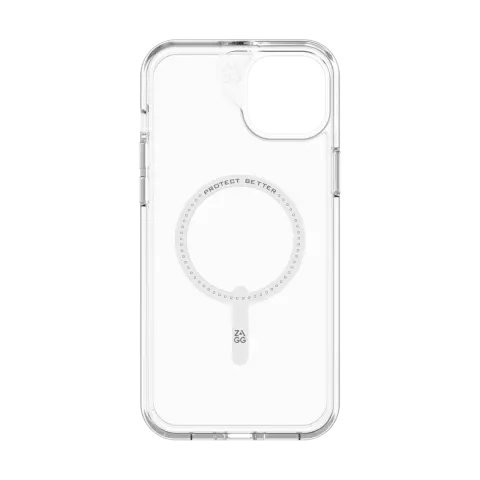 ZAGG Crystal Palace Snap Case Kompatibel mit iPhone 14 Plus &amp; iPhone 15 Plus - Transparent
