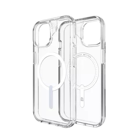 ZAGG Crystal Palace Snap Case Kompatibel mit iPhone 15 - Transparent