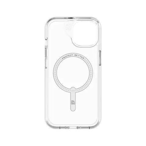ZAGG Crystal Palace Snap-H&uuml;lle f&uuml;r iPhone 15 - Transparent