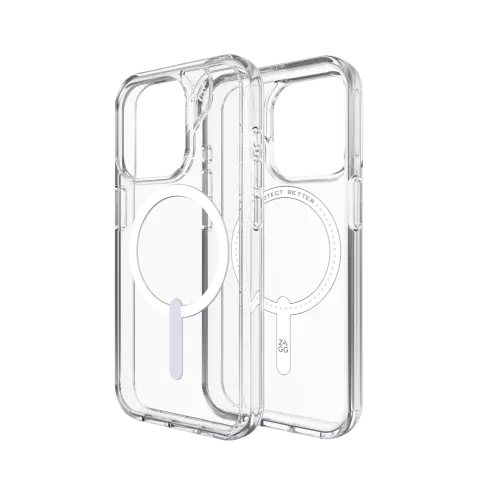 ZAGG Crystal Palace Snap Case Kompatibel mit iPhone 15 Pro - Transparent