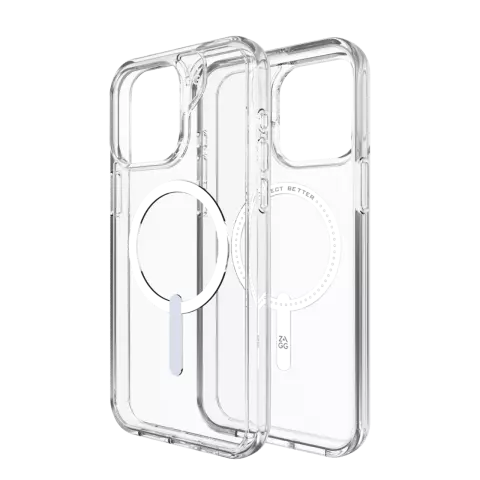 ZAGG Crystal Palace Snap Case Kompatibel mit iPhone 15 Pro Max - Transparent